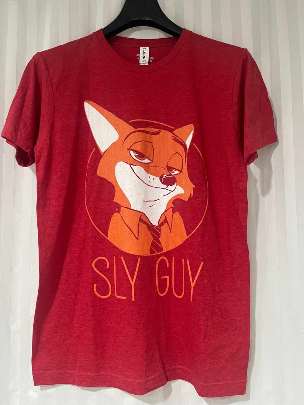 Red 'Sly Guy' Graphic Tee - Disney’s Zootopia